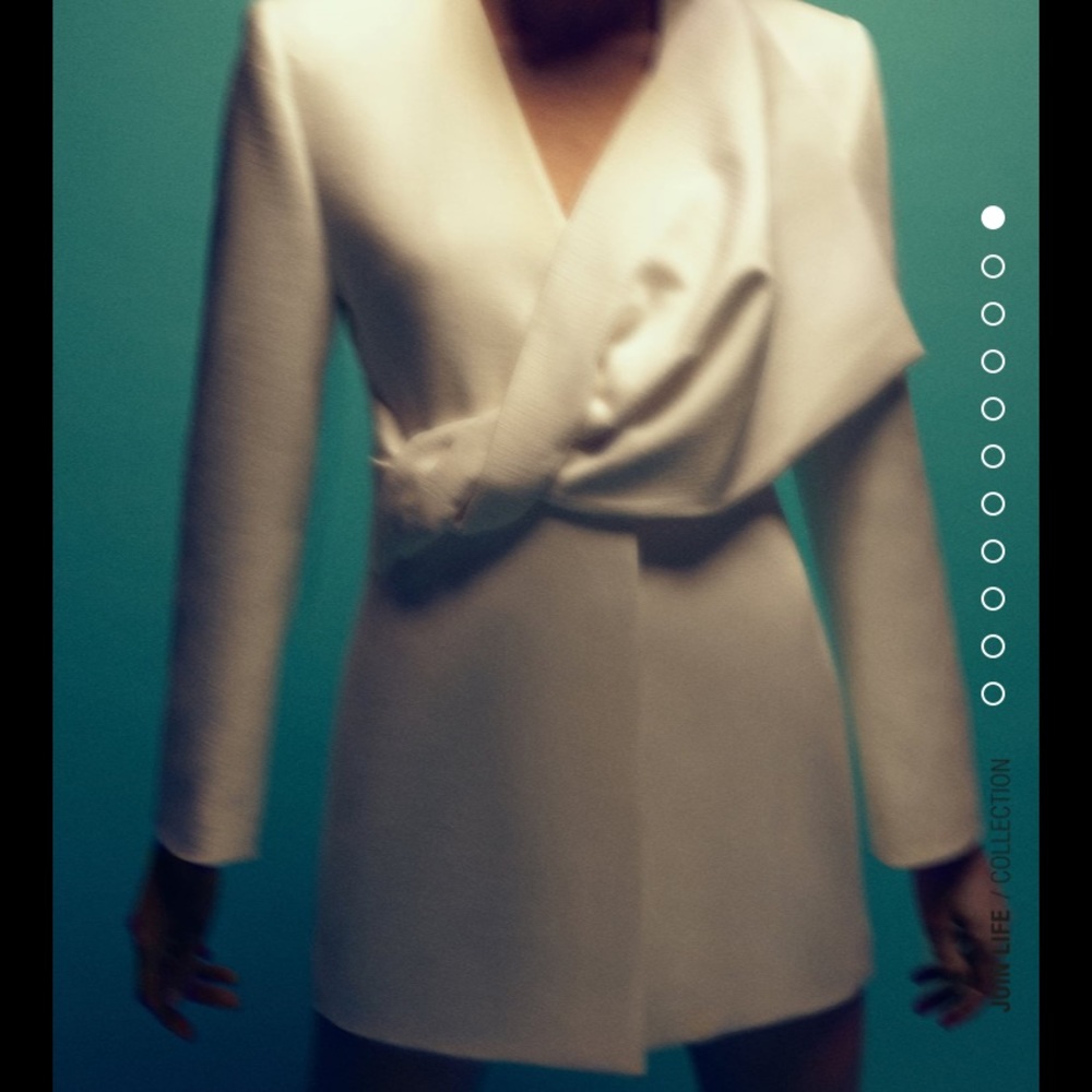 Zara BLAZER DRESS LIMITED EDITION
Ecru 0/3486/500/712/02